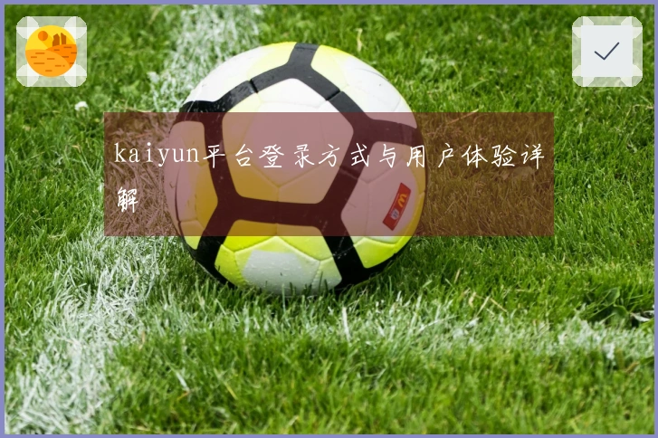kaiyun平台登录方式与用户体验详解
